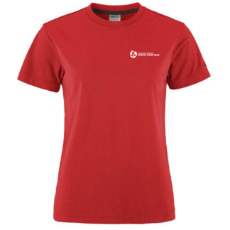 Tee shirt coton Craft Femme ROUGE - modèle COMMUNITY F 2.0