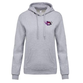 Sweat capuche gris Homme - modèle COTON