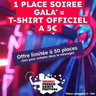 Pack Tee shirt Affiche + Place Gala