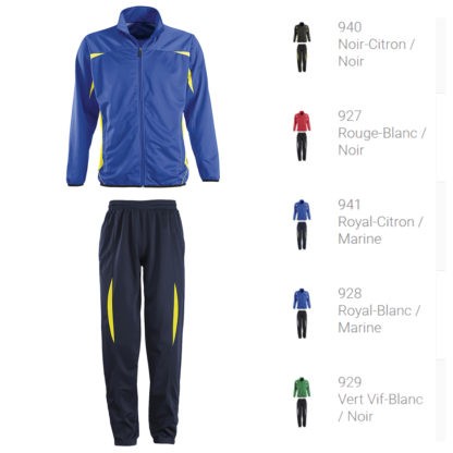 Survêtement Sols - modèle CAMP