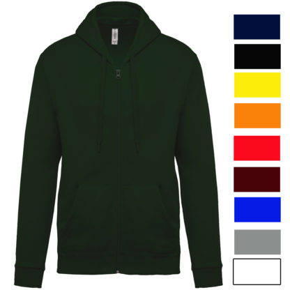 Sweat capuche Full Zip- modèle FZ