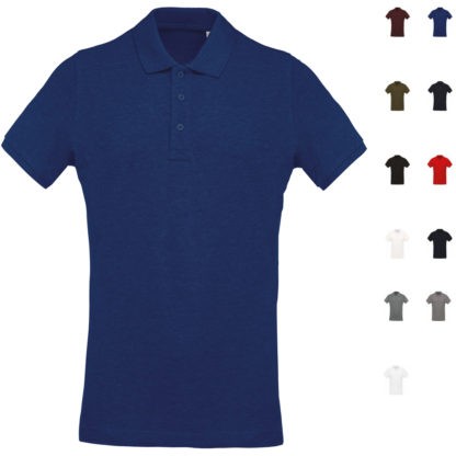 Polo manches courtes - modèle PIQUE BIO 210