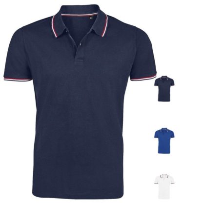 Polo manches courtes - modèle PRESTIGE