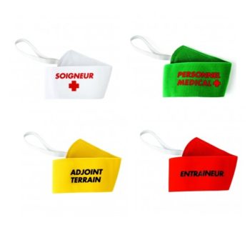 Lot de brassards - modèle RUG