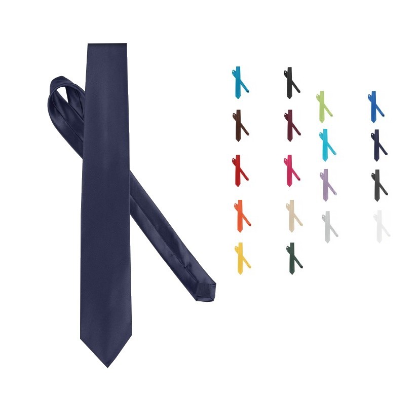 Cravate satinée - modèle KARIB
