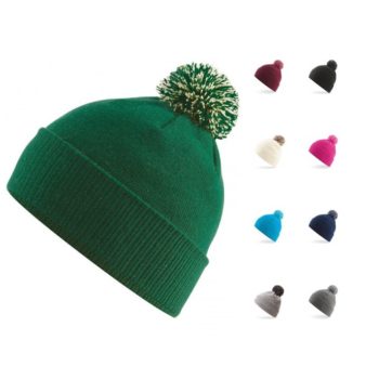 Bonnet pompon - modèle SNOWSTAR