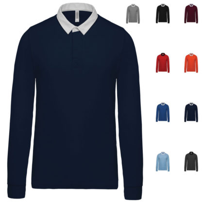 Polo manches longues - modèle RUG