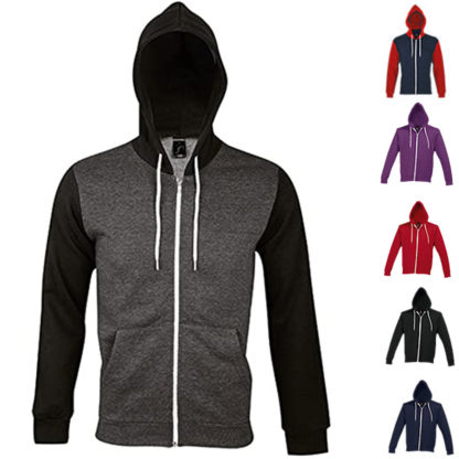 Sweat Capuche Full Zip - modèle SILVER