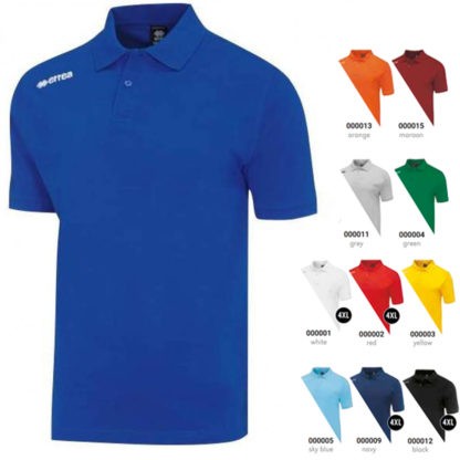 Polo manches courtes Errea - modèle TEAM