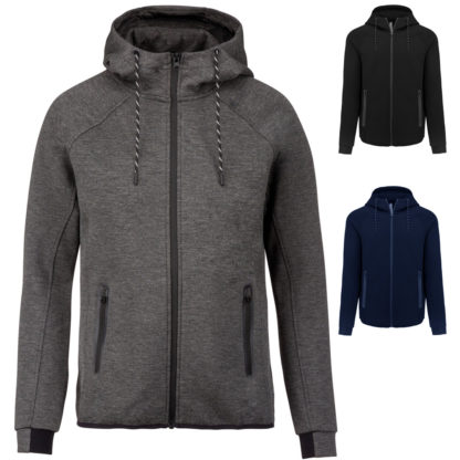 Sweat Capuche Full Zip ProAct - modèle Thermosoudé – Image 1