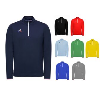 Veste training Le Coq Sportif - modèle 1/4 ZIP