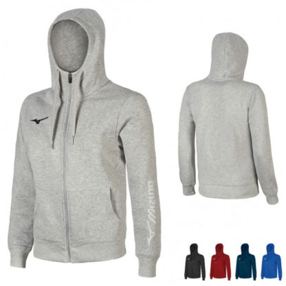 Veste zippée Mizuno – modèle SWEAT FZ HOODIE