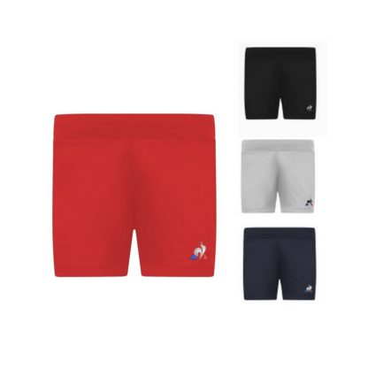 Short poly femme Le Coq Sportif training - modèle No 1