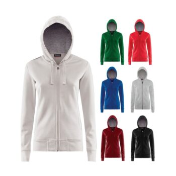 Veste zippée Kappa femme - modèle WESON