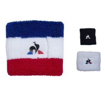 Lot de 5 Poignets éponge Le Coq Sportif - modèle ARMBAND