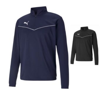 Veste training 1/4 zip Puma – modèle TEAM RISE