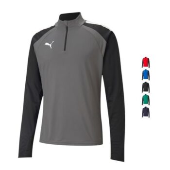 Veste training 1/4 zip Puma - modèle TEAM LIGA