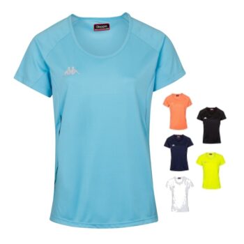 Tee shirt poly femme Kappa - modèle FANIA