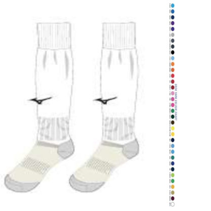 Chaussettes football personnalisées MIZUNO - modèle ELITE