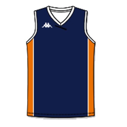 Maillot Basket sublimé Kappa – Modèle MAYA 100 % personnalisable