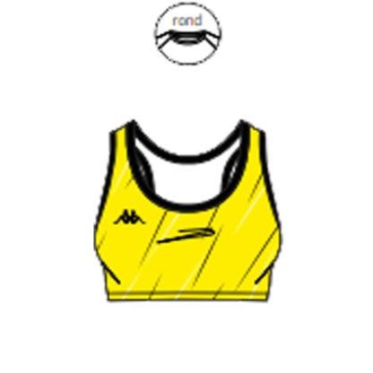 Brassière sublimé Kappa – Modèle ENNA 100 % personnalisable