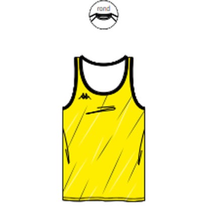 Débardeur sublimé Kappa – Modèle JAGO 100 % personnalisable