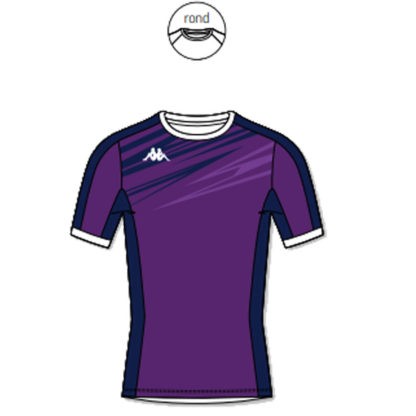 Maillot sublimé Kappa – modèle TAURASI 100% personnalisable
