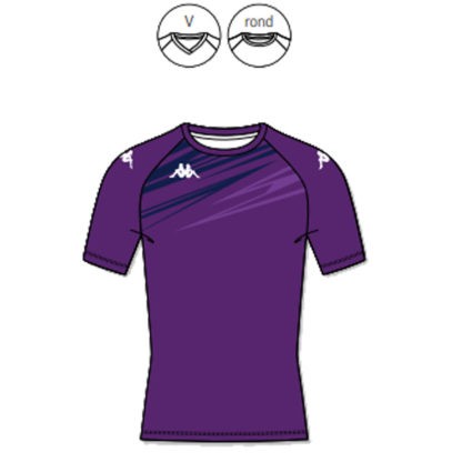 Maillot sublimé Kappa – modèle CRIZO 100% personnalisable