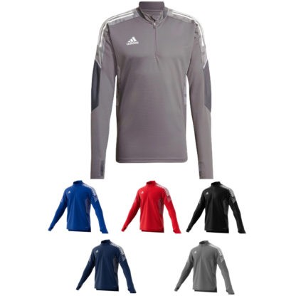 Haut training 1/4 zip Adidas – modèle CONDIVO 21 TR TOP