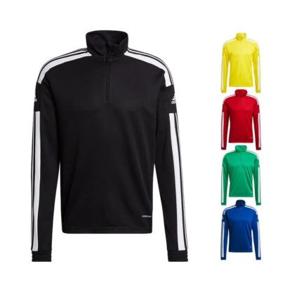 Haut training 1/4 zip Adidas – modèle SQUADRA 21 TR TOP