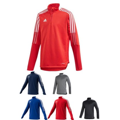Haut training 1/4 zip Adidas – modèle TIRO 21 TR TOP