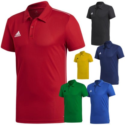 Polo polyester Adidas – modèle CORE 18