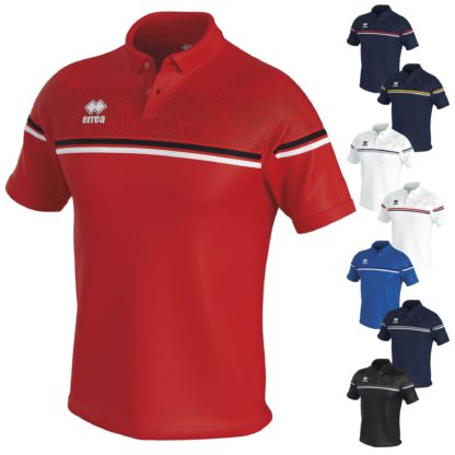 Polo polyester Errea – modèle DOMINIC